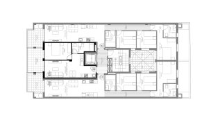 Apartment floor plan, 1 bedroom in INTERCOSTA BAHIA CENTER No. 3